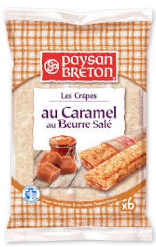 Picture of PAYSAN BRETON CREPE AU CARAMEL AU BEURRE SALE X 6 180G