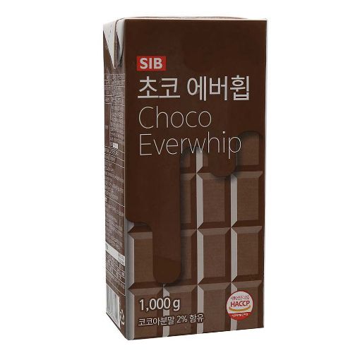 Picture of EVER WHIP CHOCOLATE NON DAIRY WHIPPING CREAM 1000G