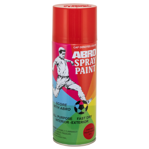 Picture of ABRO MASTERS SPRAY PAINT FIRE RED SP 073 AM EF