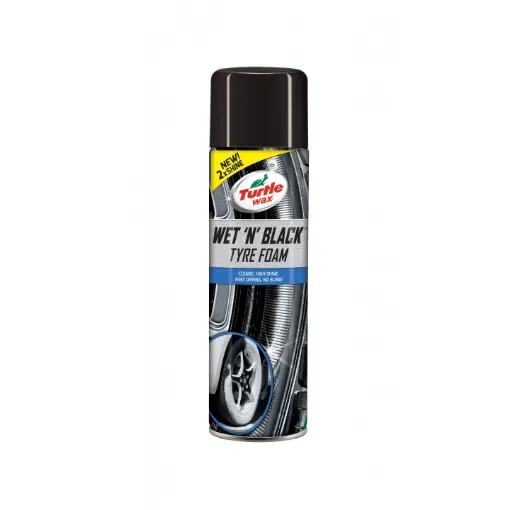 Picture of TURTLE WAX WET N BLK TYRE FOAM 500ML