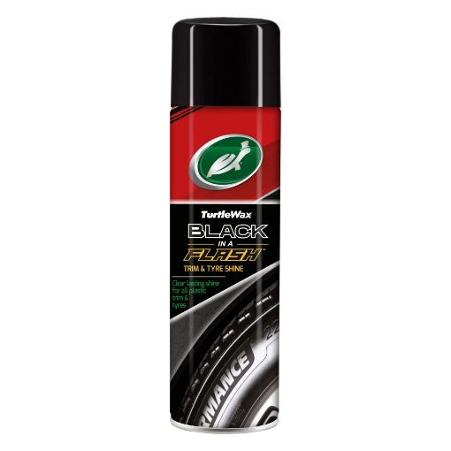 Picture of TURTLE WAX BLK FLASH TYRE WAX 500ML