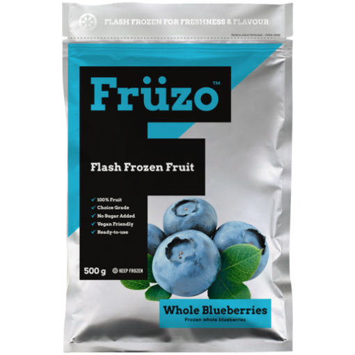 Picture of FRUZO WHL BLUEBERRIES FRZ 500G