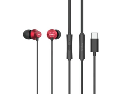 Picture of D15 WIRED EARPHONE RED CELEBRA