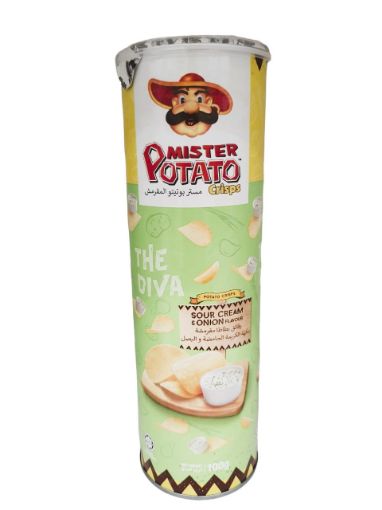 Picture of MR POTATO SOUR CREAM ONION 100G