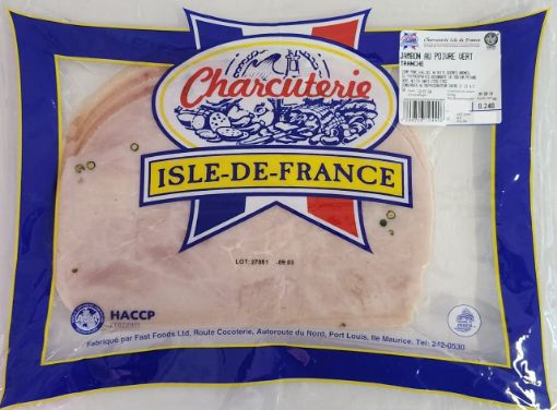 Picture of CHARCUTERIE ILE DE FRANCE JAMBON POIVRE TRANCHE
