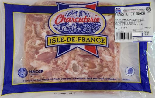 Picture of CHARCUTERIE ILE DE FRANCE FROMAGE DE TETE TRANCHE