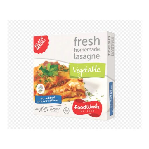 Picture of FOOD WORKS LASAGNE VEGETABLE 350G