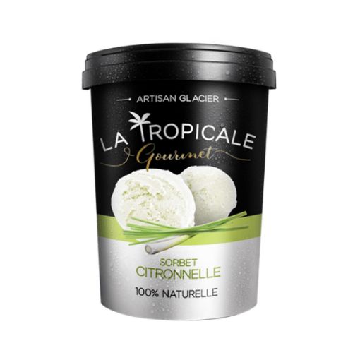 Picture of LA TROPICALE GOURMET SORBET CITRONELLE 900ML