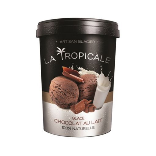 Picture of LA TROPICALE GOURMET GLACE CHOCOLAT AU LAIT 900ML