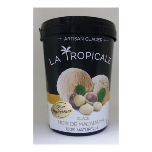 Picture of LA TROPICALE GOURMET GLACE VANILLE NOIX DE MACADAMIA 900ML