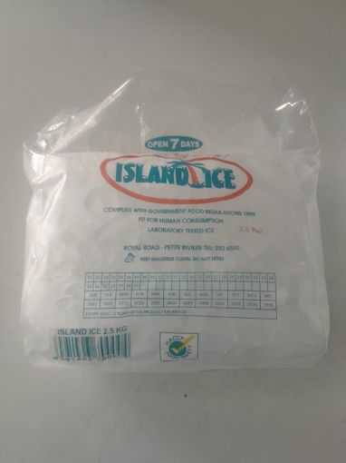 Picture of ISLAND ICE SMALL BAG 2.5KG