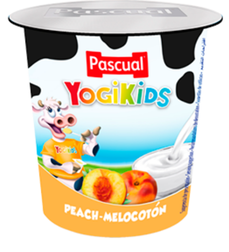 Picture of PASCUAL Y.YOGIKIDS PEACH 125G