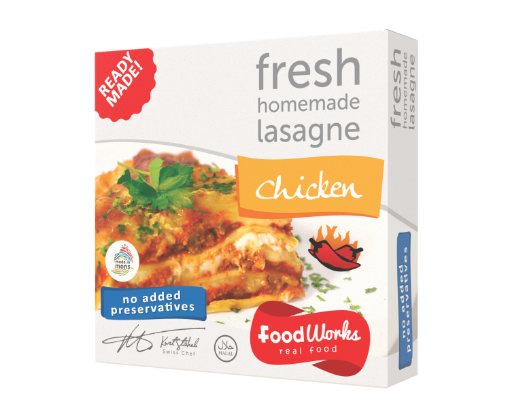 Picture of F.WORKS HOT LASAGNE CHICK 350G