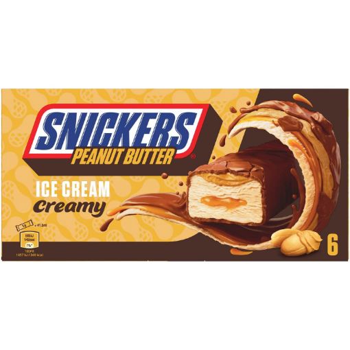 Picture of SNICKERS BARRES GLACEES PEANUT BUTTER X6 234G