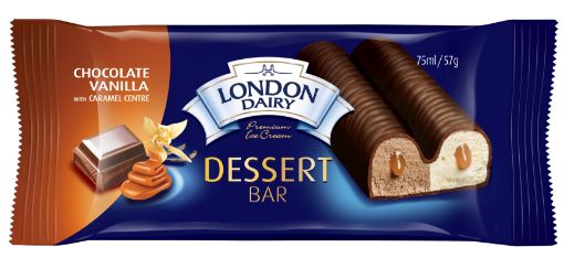 Picture of LONDON DAIRY DESSERT BAR CHOCOLATE VANILLA 75ML