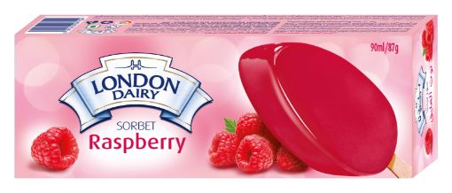 Picture of LONDON DAIRY SORBET RASPBERRY STICK 100ML