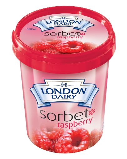 Picture of L.DAIRY SORBET RASPBERRY 500ML