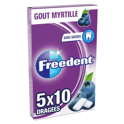 Picture of FREEDENT GOUT MYRTILLE 14G