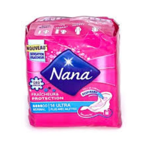 Picture of NANA ULTRA NORMAL PLUS DEO FRESH WING X14