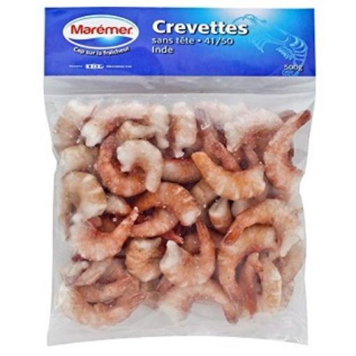 Picture of MAREMER PEELED SHRIMPS 41/60 MADAGASCAR 500G