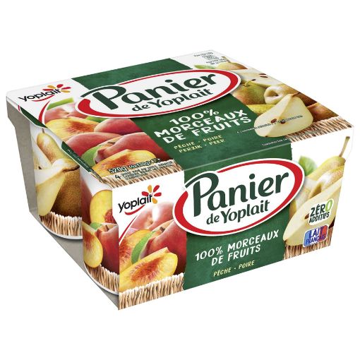 Picture of YOPLAIT YAOURT PANIER FAMILLIALE PECHE 1KG