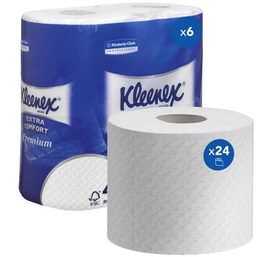 Picture of KLEENEX TOILET PAPER X24 4PLY