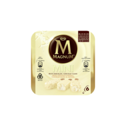 Picture of MIKO MAGNUM MINI WHITE 6X55ML