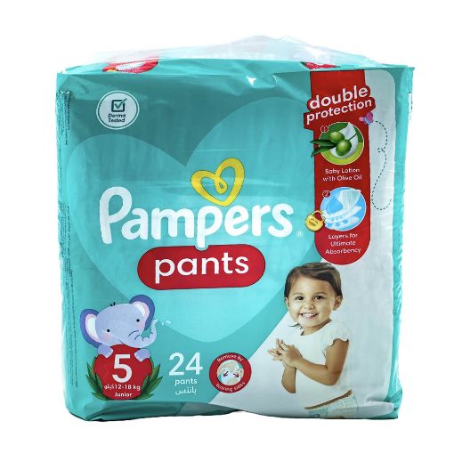 Picture of PAMPERS PANTS S5 JUNIOR 24