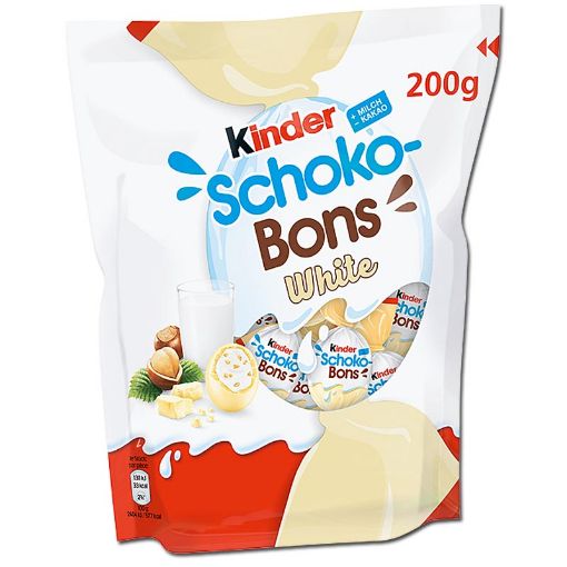 Picture of KINDER SCHOKOBONS WHITE 200G