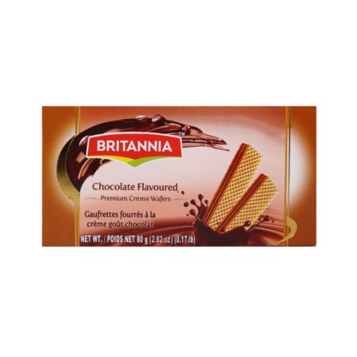 Picture of BRITANNIA WAFERS  CHOCOLATE 80G