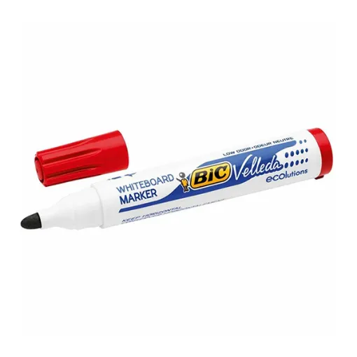 Picture of BIC 1701 VELLEDA WHITEBOARD MARKER BULLET RED