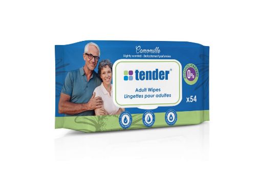 Picture of TENDER ADULTE WIPES X 54