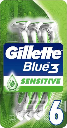 Picture of GILLETTE BLUE3 SENSITIVE 6 CARTRIDGE