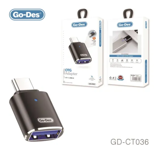 Picture of GO DES CRE T039 LIGHTNING USBC ADATPER