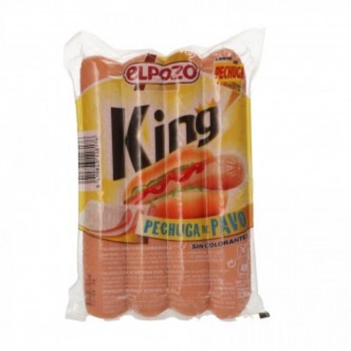 Picture of ELPOZO SAUCISSON FRANKFURT KING DINDE 330G