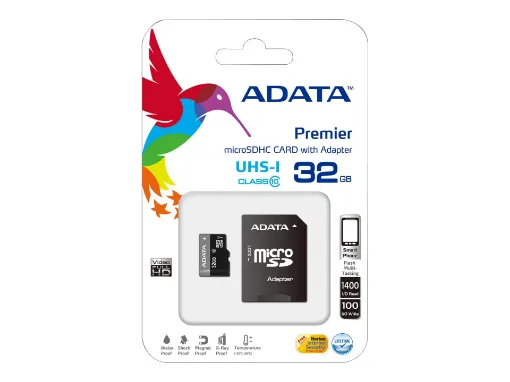 Picture of ADATA 32GB UHS 1 C10 MICRO SDHC