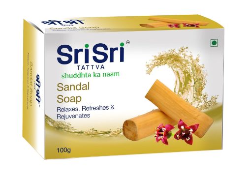 Picture of SRI SRI SANDAL SOAP 100G