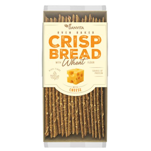 Picture of DANVITA CRISP BREAD WITH CHEESE 130G