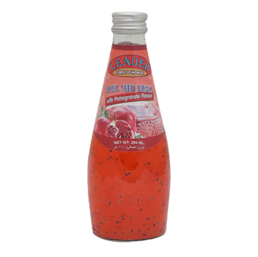 Picture of LEADER BASIL SEED WITH POMEGRANATE FLAVOUR 290ML