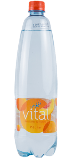 Picture of VITAL SPARKLING WATER PECHE 1L