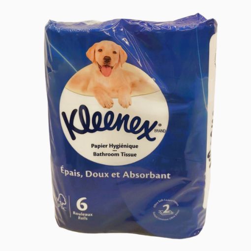 Picture of KLEENEX PAPIER TOILETTE 2PLY X6