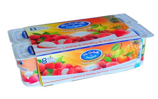 Picture of DAIRYVALE YOGHURT MEDLEY LETCHI 8X125ML