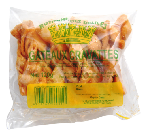 Picture of ROYAUME DES DELICES GATEAUX CRAVATTES  120G