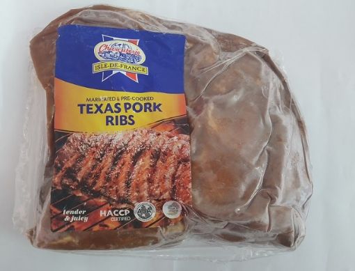 Picture of CHARCUTERIE ISLE DE FRANCE MARINATED TEXAS RIBS FROZEN