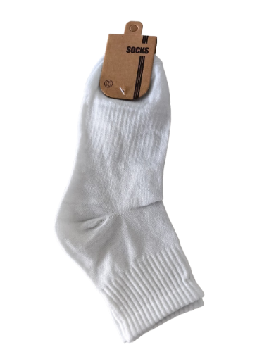 Picture of SPORT MEN WHITE SOCKS 40 TO 45