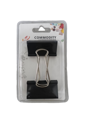 Picture of BINDER CLIP SET 2PCS 5X8.5CM