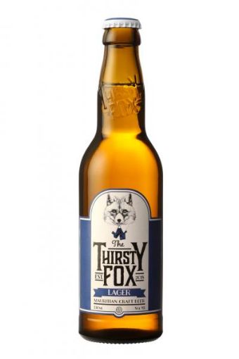 Picture of THE THIRSTY FOX LAGER DMP 330ML