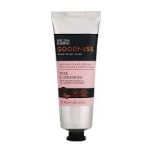 Picture of BAYLIS HARDING GOODNESS ROSE GERANIUM HAND CREAM 75ML