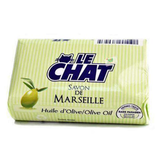 Picture of LE CHAT POWER SAVON VERTE FLEUR DE HUILE 115G