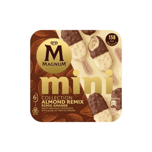 Picture of MIKO MAGNUM MINI ALMOND REMIX 6X55ML